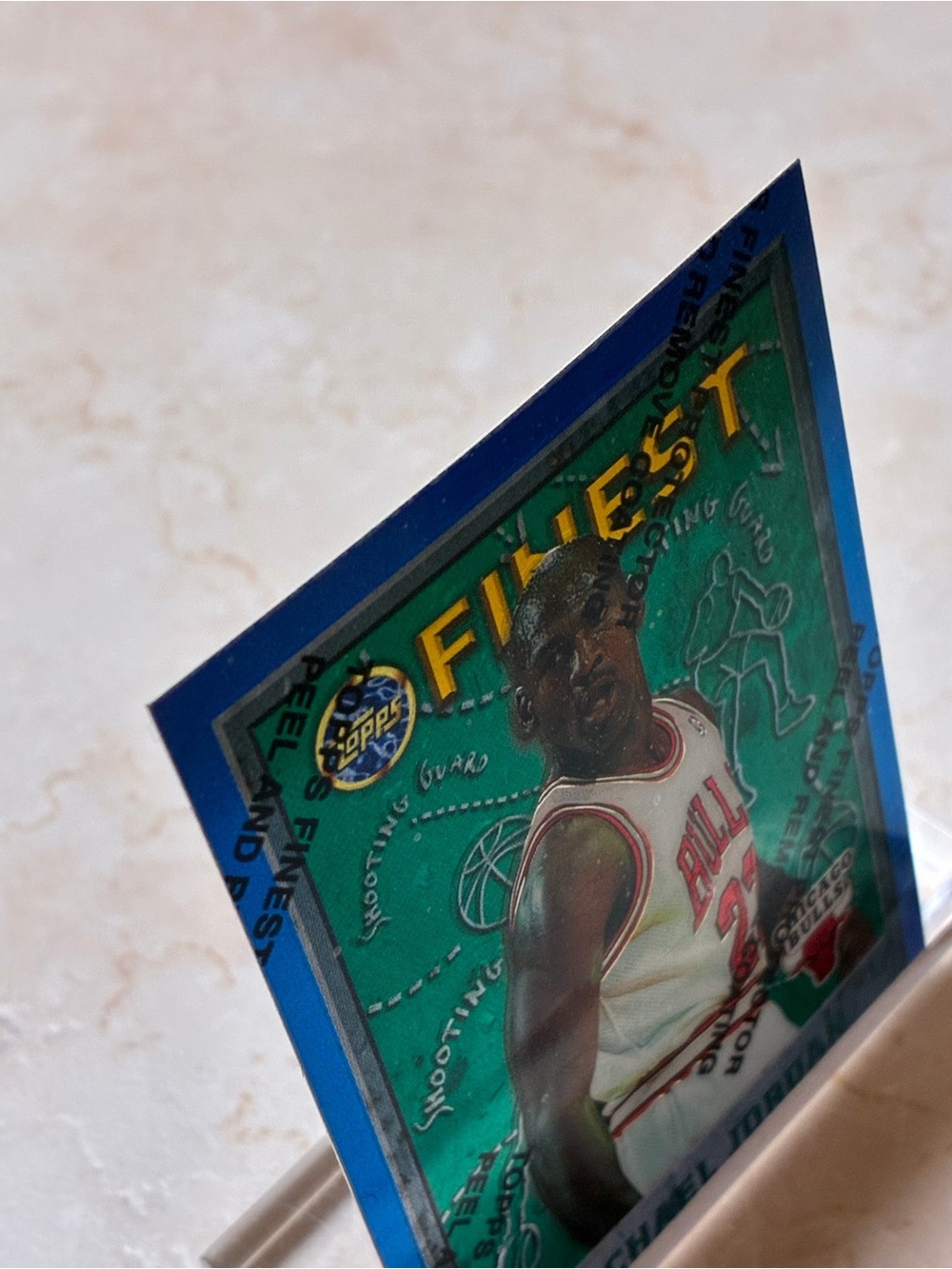 Michael Jordan 1995-96 Topps Finest Basketball Card - - Picture 3 of 4